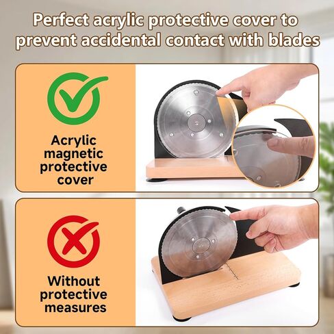 Upgraded Manual Bread Slicer for Homemade Bread with 20 Bags and Acrylic Cover, Adjustable Thickness Bread Cutter, Sourdough Slicer Serrated Blade with Scale Line and Suction Cup for Baguettes in Saudi Arabia