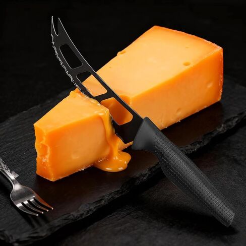 سكين الجبن، سكين الطماطم، قطاعة الجبن والمكعبات، نحت الجبن لألواح الفحم، قطاعة الجبن المحمولة، سكاكين الجبن الناعمة وشبه الصلبة 5.7 بوصة، تقطيع الفواكه والخضروات in Kuwait