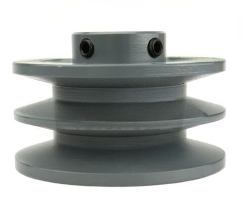 2BK36-7/8 Cast Iron Dual Groove Pulley- for Masterdrive Mechanical Power Transmission Replacement- Cast Ironpulley- 3.75" Belt B Section 5L fits 7/8" Shaft Cast Iron Construction- Air Compressor Part in Saudi Arabia