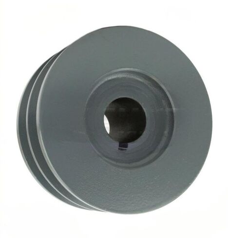 2BK36-7/8 Cast Iron Dual Groove Pulley- for Masterdrive Mechanical Power Transmission Replacement- Cast Ironpulley- 3.75" Belt B Section 5L fits 7/8" Shaft Cast Iron Construction- Air Compressor Part in Saudi Arabia