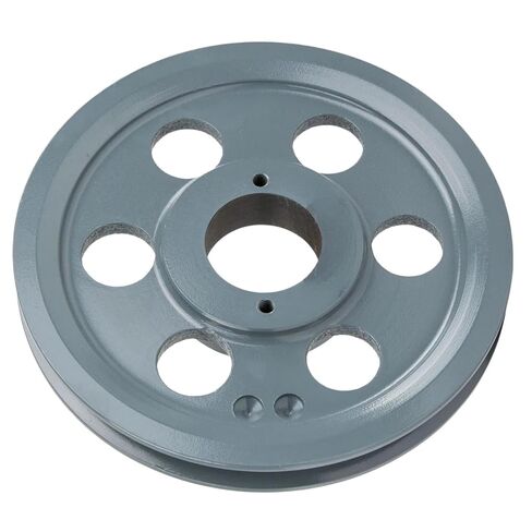 AK69H/H-3/4 Cast Iron 6.75" Single Groove Pulley Belt A Section 4L - for Masterdrive Belt Pulley Replacement- Cast Iron Single Groove Pulley- w/ 3/4" Sheave Bushing Gray Solid Cast Iron Construction in Saudi Arabia