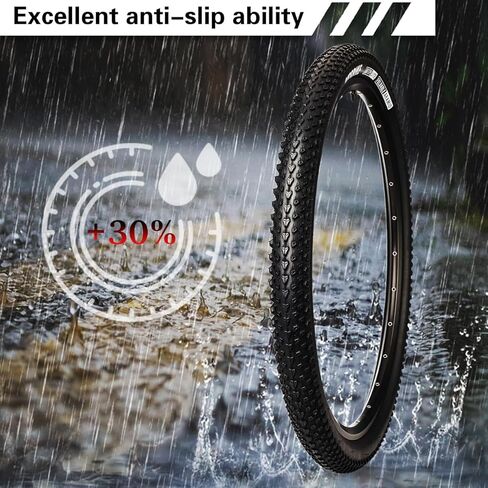 26/27.5/29 x2.10 inch Bike Tires Pair Mountain Bike Tires 60 TPI Foldable Kevlar High-Grade Made Bicycle Tires Light Weight Pack of 2 in Saudi Arabia