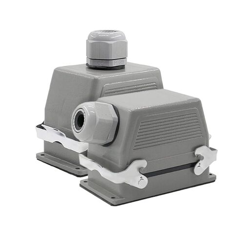 HDC-HE-048-1/2 Heavy Duty Connectors F/M 48pin Screw Connection Industrial Rectangular Aviation Connector Plug 1Pcs(HDC-HE-048-1) in Saudi Arabia