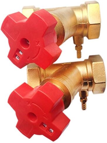 2" Brass Coupling Digital Locked Balancing Valve DN15/DN20/DN25/DN32/DN40/DN50 Flow Control Balance Valve(1-1/2") in Kuwait