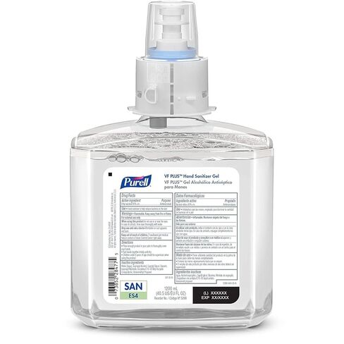 PURELL VF PLUS Hand Sanitizer Gel, Fragrance Free, 1200 mL Refill for PURELL ES4 Manual Hand Sanitizer Dispenser (Pack of 2) – 5099-02 in Saudi Arabia