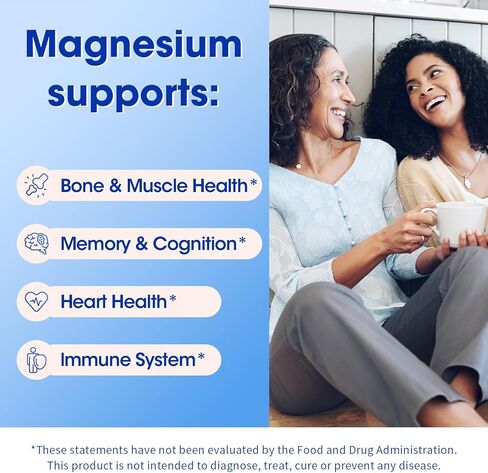 iMATCHME Magnesium Bisglycinate 100%, Magnesium Supplement Support to Sleep & Calmness,Heart Healthy, Muscle & Bones, Maximum Absorption,180 Capsules in Kuwait