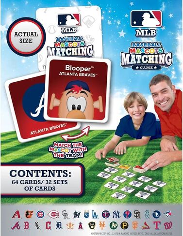 MasterPieces Officially Licensed MLB Picture Matching Card Game for Kids and Families in Saudi Arabia