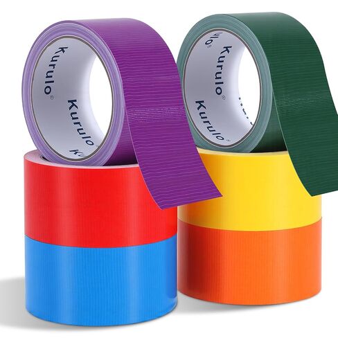 Heavy Duty Duct Tape 2 Inch x 45FT, Waterproof Duct Tape for Repairs, Packaging, DIY, Outdoor Use, Strong Adhesive Industrial Duct Tape for Home, Garage, Construction in Saudi Arabia