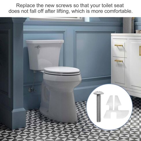 Toilet Seat Bolts for Kohler 1133024 Hardware Pack, for Kohler Toilet Seat Parts Replacement in Saudi Arabia