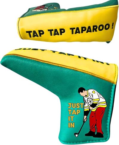 Funny Golf Club Headcover, Mallet Blade Putter Head Cover, Driver Head Cover, Golf Gifts Golf Accessories for Men and Women Golfers in Kuwait