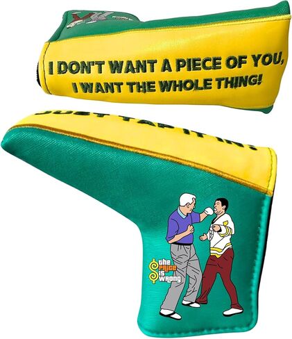 Funny Golf Club Headcover, Mallet Blade Putter Head Cover, Driver Head Cover, Golf Gifts Golf Accessories for Men and Women Golfers in Kuwait