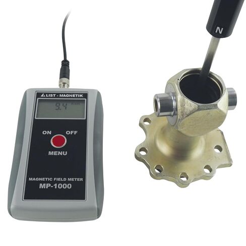 جهاز رقمي محمول باليد LM-MP1000-T2 من LM Instruments لتحليل المواد، ويقيس الكثافة ودرجة الحرارة بدقة، مع شاشة بإضاءة خلفية ووظيفة تسجيل البيانات in Kuwait