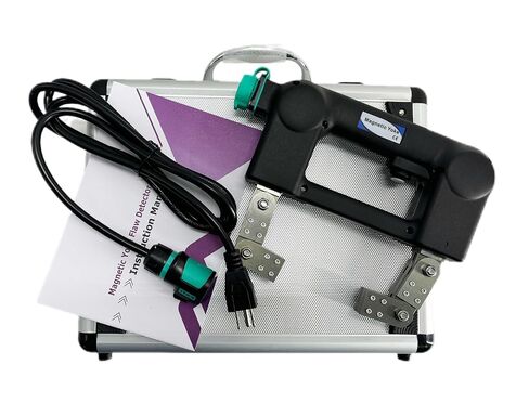 Fluorescent Magnetic Particle Detector Magnetic Particle Testing Equipment with Purple Light Used in A Dark Environment Duty Cycle 50% Magnetic Pole Pitch 0-230mm Integrated Molding in Saudi Arabia