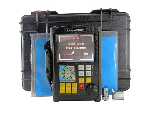 Digital UT Flaw Detector Ultrasonic Flaw Tester with 0~10000mm Range 0.5~15MHz Frequency 1000~15000m/s Sound Speed for NDT of Automotive Aerospace Shipbuilding Components in Saudi Arabia