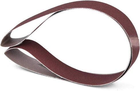 Sanding Belt, 10pcs Aluminum Oxide Abrasive Belts Assortment Kit, 760x25mm/30 X 1 Inch, Abrasive Band Set for Grinding Polishing of Wood, Furniture, Metal, Hardware, 240-1000 in Saudi Arabia