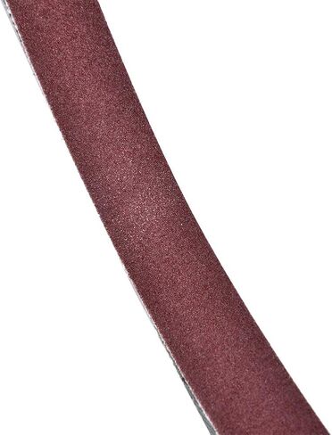 Abrasive Sanding Belt - Set of 10, 30x1 Inch Belt Sander Replacement, Aluminum Oxide Abrasive Band, Ideal for Woodworking, or Nonmetal Grinding, 60-180 Grit in Saudi Arabia