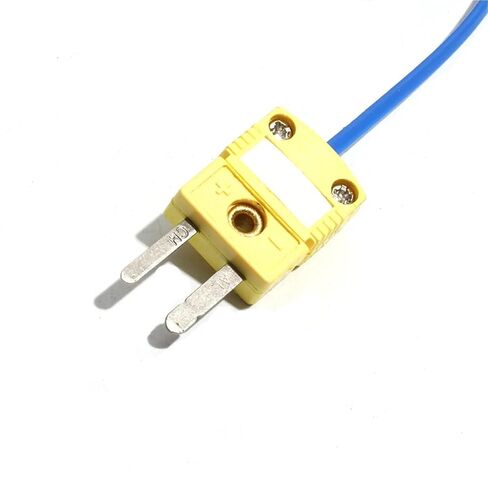 Thermocouple K Type Bendable Sensor Wire 1mm/2mm/3mm-8mm Dia 100/200/300mm WRNK-191 1Pcs(Probe diam 4X200mm) in Saudi Arabia