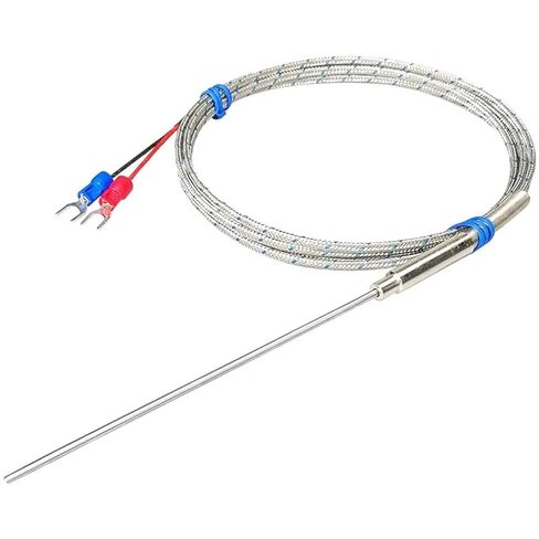 مستشعر درجة الحرارة K مستشعر حراري WRNK-191 مستشعر مرن Dia.1-4mm طولي 0-1100 Grados 1 قطعة (K 1 مم طول 1.5 متر، 100 مم) in Saudi Arabia