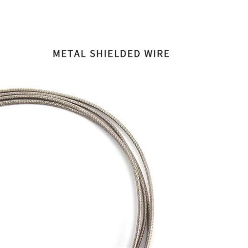 Thermocouple Thread Type K 1~10M Probe Shielded Braide Wire Temperature Sensor for Controller 1Pcs(K Type 8 M) in Saudi Arabia