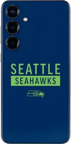 Skinit Decal Phone Skin Compatible with Galaxy A16 5G - Officially Licensed NFL Seattle Seahawks Tropical Print Design in Saudi Arabia