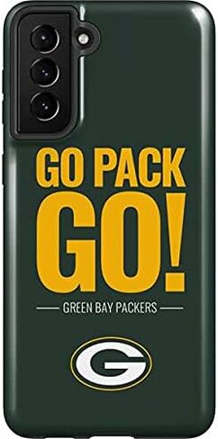 Skinit Pro Phone Case Compatible with Galaxy S21 FE - Officially Licensed NFL Green Bay Packers Team Motto Design in Saudi Arabia