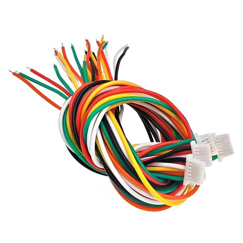 5 قطعة وحدة الهواء FPV 3 في 1 كابل سيليكون 200 مم JST-SH1.0 سلك 6 دبابيس لألعاب PCB والأجهزة المنزلية، إلخ. in Kuwait