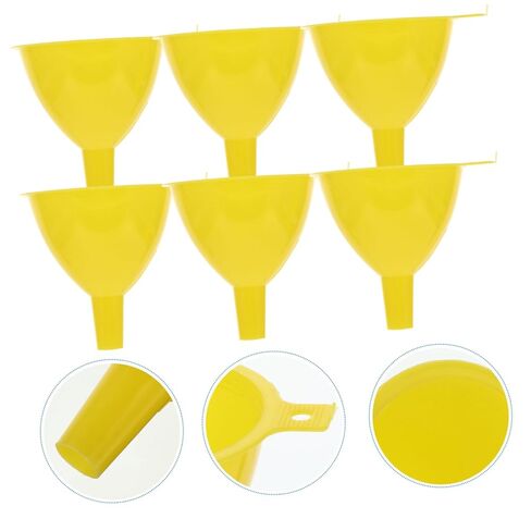 ULTECHNOVO 10pcs Plastic Laboratory Funnels Filter Funnel for Scientific Experiments Essential Oils and Cosmetic Lotion Filling and Reusable for Home and Classroom Use in Saudi Arabia