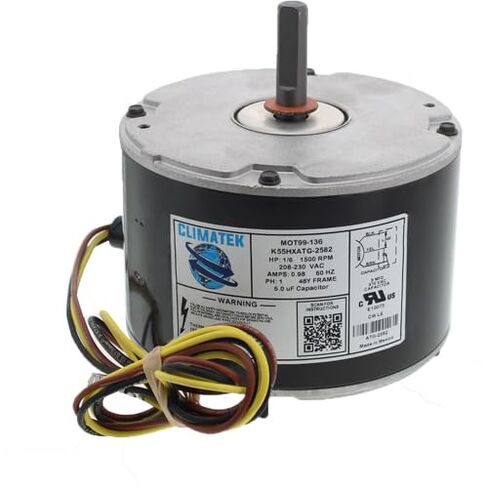5KCP39BGR201BS - محرك مروحة مكثف ClimaTek 1/6 HP يحل محل GE Genteq تمامًا in Saudi Arabia