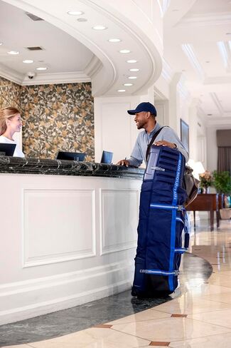 Sun Mountain 2024 Kube Golf Travel Cover Black/Red in Kuwait