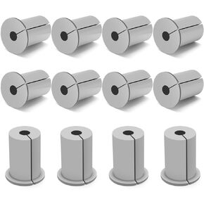 طقم توجيه كابل بحلقة تثبيت للكابل مكون من 12 قطعة لـ Starlink، يمر جدار كابل السيليكون من خلال حلقات حائط مقاس 1 بوصة للكابلات باللون الرمادي المقاوم للانزلاق من خلال حلقة معدنية لشبكة Starlink Ethernet in Kuwait