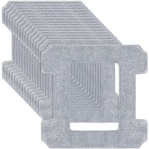 16 Pack Washable Cleaning Rag for Ecovacs Winbot W2 Omni, W1 Pro, W1, W2 Pro Window Cleaning Robot, Reusable Microfiber Cleaning Rag Cloth Replacement Accessories in Kuwait