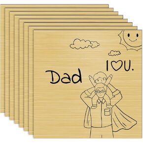 8 عبوات من صفائح بلاستيك ABS مزدوجة اللون منقوشة بالليزر مقاس 11.8 بوصة × 11.8 بوصة 1.3 ملم سميكة من درجتين من الفراغات النقش بالليزر من أجل لوحات إعلانية يدوية الصنع وملصقات مكتبية (ذهبي/أسود مصقول) in Kuwait