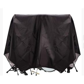 غطاء غبار مجموعة الطبول من BENVOL - قماش أكسفورد 420D مقاوم للماء مع حماية من الأشعة فوق البنفسجية ورباط، كبير جدًا 78 × 106 بوصة لحماية طقم الطبل واستخدام المسرح والتخزين in Kuwait