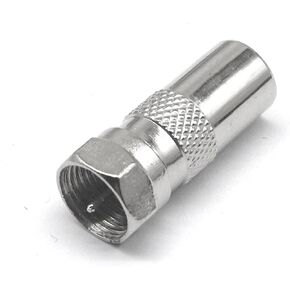 2/5/10 قطعة موصل سالب هوائي ذكر RF F-نوع مطلي بالنيكل (F-TV JK، 2 قطعة) in Kuwait