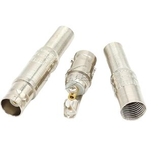 BNC لحام Q9 ذكر التوصيل أنثى 75-5 أوم موصل الأسلاك (BNC-K-5 أنثى، 5PCS) in Kuwait