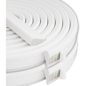 2 قطعة 118 بوصة على شكل إسفين من الفوم على شكل نافذة شريط ختم الباب، إطار عازل للصوت وشريط عازل للشتاء للباب الأمامي الخارجي، وإدراج نافذة إلغاء الضوضاء، وحشو فجوة الباب مانع الضوء in Kuwait