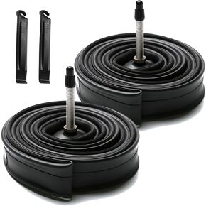 700x23c/700x25c/700x28c/700x30c/700x32c Bike Tube FV48mm Presta Valve 2 Pack Road Bicycle Inner Tubes with 2 Tire Levers Premium Butyl Rubber City Road Bike Tubes Fit 700x23-32c in Saudi Arabia