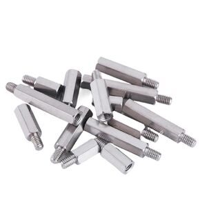 M2 M3 M4 M5 M6 M8 Zinc Carbon Steel Male Female Hex Standoff Pillar PCB Motherboard Mount Hexagon Spacer(18mm) in Saudi Arabia