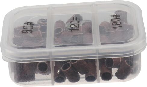 Sosoport Manicure Sanding Bands for Nail Advanced Polishing and Grinding Tools for Home and Salon Use Easy Removal of Nail Polish Glue Boxed in Saudi Arabia