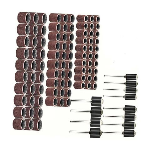 حلقات الصنفرة ومجموعة براميل الرمل، حلقات صنفرة مكونة من 90 قطعة، وبراميل رمل مكونة من 12 قطعة للخشب والمعادن والحجر والسيراميك والفولاذ والنحاس والنقش والتلميع in Kuwait