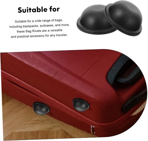 TEHAUX 4Pcs Bag Rivets for Luggage Backpack Maintenance Durable DIY Purse Feet Studs Versatile Accessories for Enhanced Bag Longevity and Functionality in Saudi Arabia