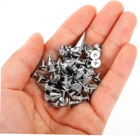 Gatuida 1Set Punk Studs Kit سبيكة سبايك ترصيع لتزيين الأحذية الملابس DIY سهلة التركيب لإكسسوارات الحرف اليدوية ومشاريع الموضة in Saudi Arabia