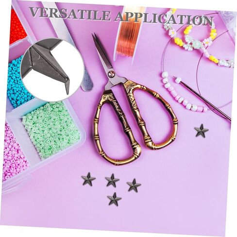 PLAFOPE 1 Set Metal Star Studs for Dressmaking Unique Five Pointed Rivets Convenient Storage Box for DIY Clothing Shoes Bags Decorative Hardware for Creative Projects in Saudi Arabia