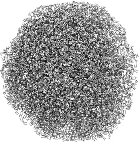 HOMSFOU 1000Pcs Pearl Rivet Studs Kit Durable Round Head Four Claw Rivets for DIY Clothing Bags Shoes Crafting Projects Effortless Operation Versatile Use in Saudi Arabia