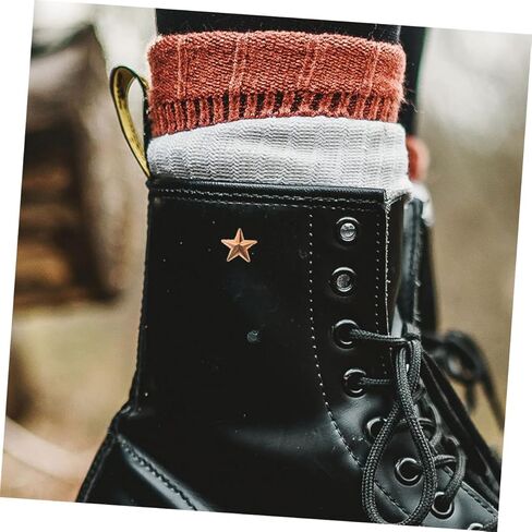 Cabilock 80pcs Punk DIY Star Studs for Clothing Shoes Hats Bags Alloy Spikes with Screws for Craft Decoration Easy to Install Rivets for Creative Accessories in Saudi Arabia