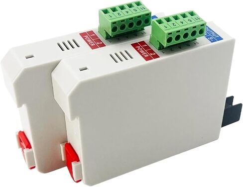 1pcs AC DC Voltage Transmitter Transducer 0-500V Input 4-20mA 0-5V 0-10V Output Signal Isolator DC19-380V Power Supply(AC0-220V Input,0-10V Output_AC 40-270V) in Kuwait