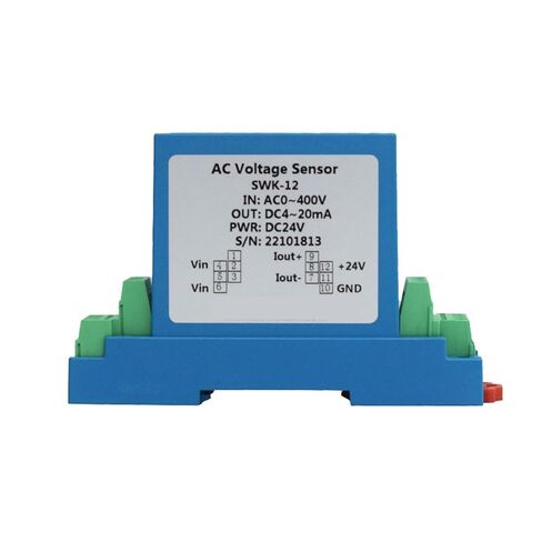 Pressure transducer SWK-12 AC Voltage Transmitter AC0-1000V Analog 4-20mA 0-10V RS485 Output Current Voltage Sensor Transformer(Rs485 Output,AC0-200V INPUT-DC24V Power Supply) in Saudi Arabia