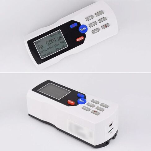 مقياس الملف الشخصي الرقمي المحمول، جهاز اختبار خشونة الوجه، دقة 0.001 ميكرومتر، مع شاشة LCD، مسبار ماسي، قابل لإعادة الشحن in Saudi Arabia