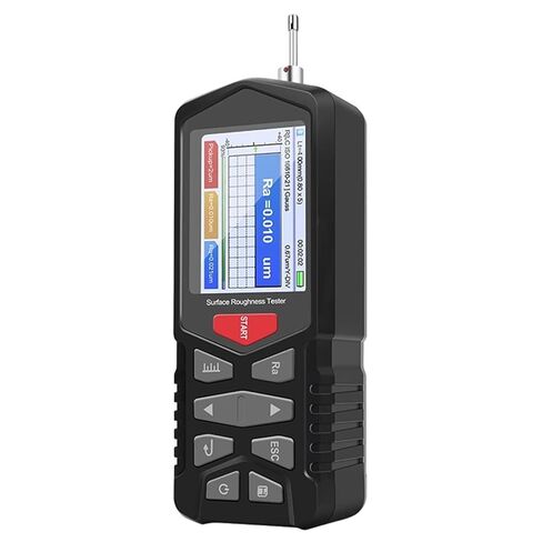 Handheld Digital Profilometer,Precision 0.001μm,Surface Roughness Tester with Real-time Clock, 12 Parameters Measuring, LCD Display,Can Store 100 Sets of Data in Saudi Arabia