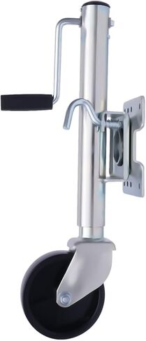 Trailer Jack Wheel - Bolt-On Swivel Tongue Jack - Boat Trailer Jack, Automatic Trailer Jockey Wheel, Heavy-Duty Jockey Wheel, Trailer Nose Wheel 1200 Lb, for T in Saudi Arabia
